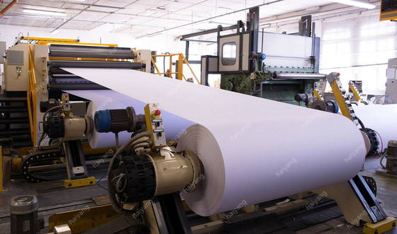 40g/m2 A4 Papier Jumbo Roll Machiner 2400mm 500m/Min 100g/m2