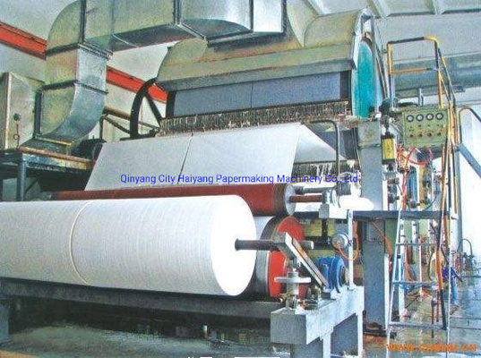 1092mm-4200mm Maschine Papierherstellungs-A4 Altpapier, das 50-100T aufbereitet