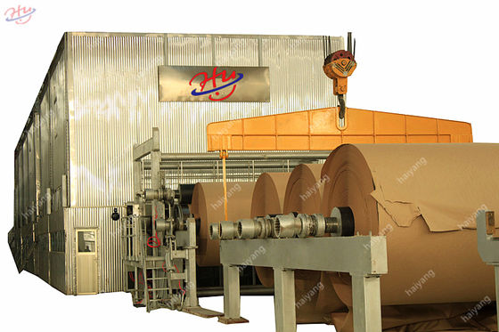 m Min Waste Paper Recycling der 2400mm Wellpappe-Herstellungs-Maschinen-60