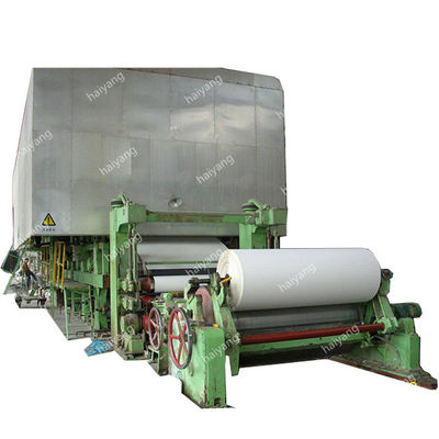 2800mm 300T/D 200m/Min A4 Hauptpapierwiederverwertungsmaschinen-Druckpapier-Maschine