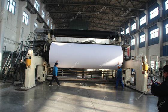 Wiederverwertung 25Ton 2800mm 30T/D A4 der Papierherstellungs-Maschine