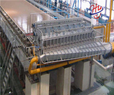 Wellpappe-Herstellungs-Maschine 380m/Min Waste Paper Recycling der Massen-200TPD