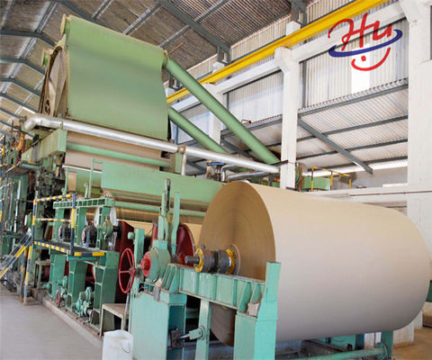 2400 Millimeter-Abfall-Wellpappe-Herstellungs-Maschine 40T/D für die Karton-Wiederverwertung
