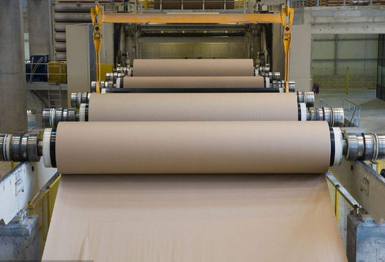 Schnitt-Kraftpapier-Herstellungs-Maschinerie 120gsm 1600mm