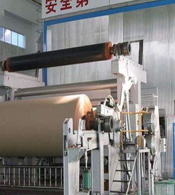Altpapier-Wiederverwertungsfertigungsstraße Kraftpapier, das Maschine 400m/Minute 150T/D herstellt