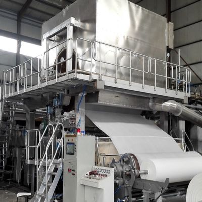 787mm Papierherstellungspflanzenbaufließband ToilettenSeidenpapier, das Maschine herstellt