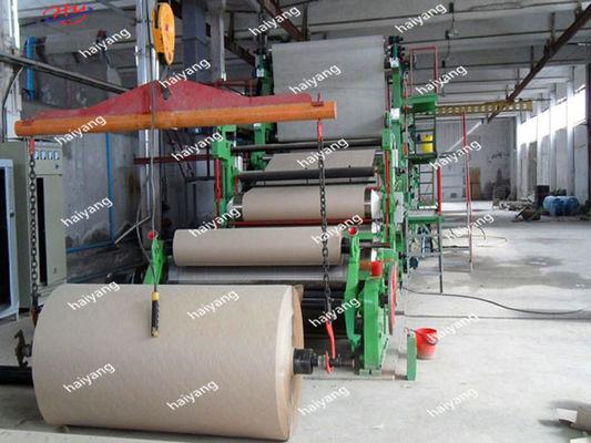 Gewölbte Haiyang-Kraftpapier-Herstellungs-Maschinen-Fertigungsstraße 600m/Minute 6200mm