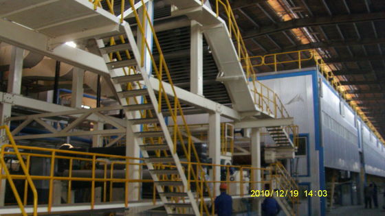 Papier-Herstellungs-Maschinen-Papier-Massen-Fertigungsstraße 60TPD Kraftpapier Testliner