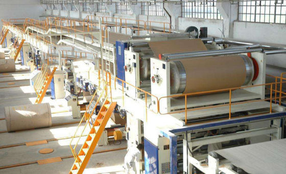 Handwerkspapierherstellungsmaschine Kraftpapier Test Liner Papiermaschine 500T/D 5200mm