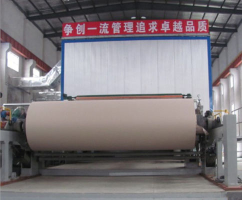 1575mm Kraftpapier riesige Rollenpapier-Herstellungs-Maschinen-Mühle Altpapier-Wiederverwertung