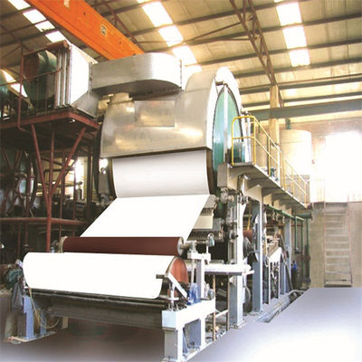 Papierherstellungspflanzenbaufließband ToilettenSeidenpapier, das Maschine herstellt