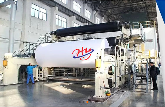 Papierherstellungs-Maschine 100m der Jungfrau-Massen-A4 ∕ Min Frequency Conversion 1575mm