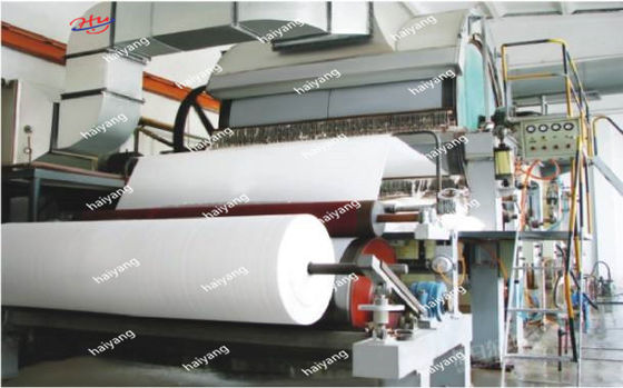 Sichelförmige Hochgeschwindigkeitstoilettenpapier-Maschinenpapierabfall-Recyclingpapiermaschine