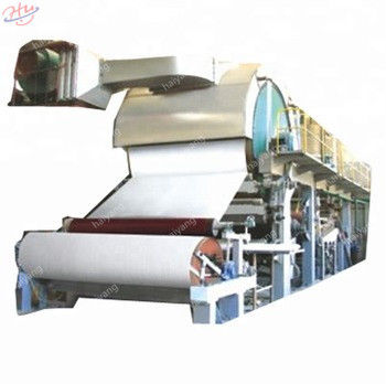 2800mm aufbereitende riesiges Rollentoiletten-Seidenpapier-Rolle Papiermassen-15T und des Altpapiers, die Maschine herstellt