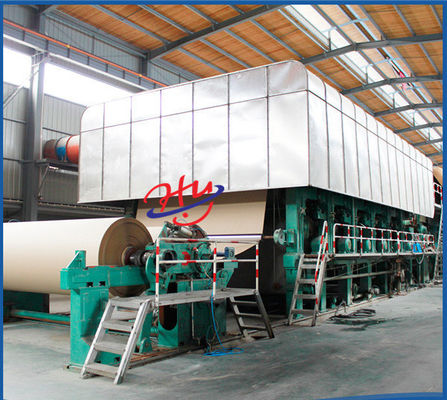 2800mm Pappe, die Kraftpapier-Herstellungs-Maschine klebt