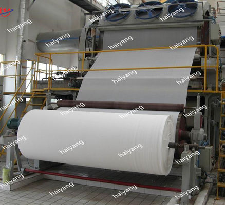 1800mm Altpapier bereiten das riesiges Rollentoiletten-Seidenpapier auf, das Maschine herstellt