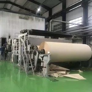 150m/Min Kraft Paper Making Machinery für das Geriffelt 50T/D 3400mm