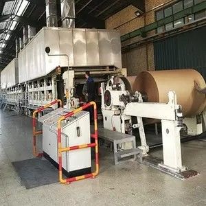 Kundengebundenes der Wellpappe-500TPD m Min Large Capacity Herstellungs-der Maschinen-650