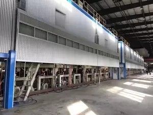 2200mm Kraftpapier-Maschinen, die Pappmühlen 40t/D aufbereiten