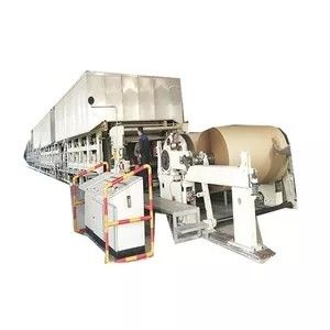Weizen-Straw Corrugated Kraft Paper Making-Maschinerie 400m/Min