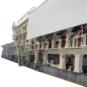 3200mm Wiederverwertungskraftpapier-Herstellungs-Maschine doppelter Draht 300m/Minute