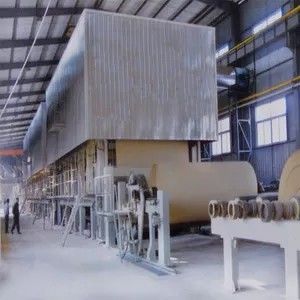 Einlagiges 50m/Min Kraft Fluting Paper Machine