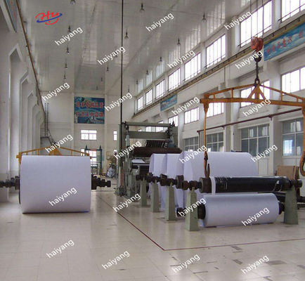 Papier-Herstellungs-Maschinen-Wiederverwertung Weizen-Straw Jumbo Rolls A4