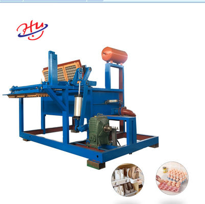 Ei Tray Moulding Machine 1800p/H des Papier-150kg/H elektrisch